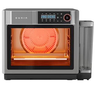 【304不锈钢内胆】欧宁星厨蒸风炉32L电烤箱蒸烤炸一体家用万能蒸