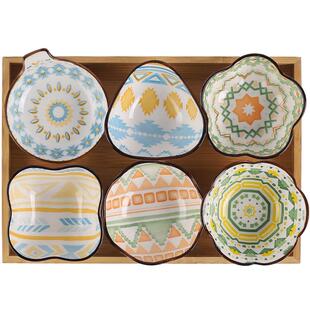 陶瓷小调味碟子火锅调料碟蘸料碗咸菜碟家用创意酱油醋网红小盘子