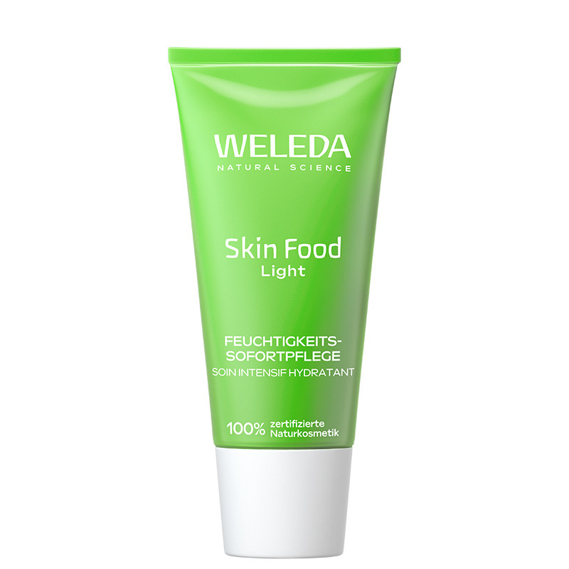 WELEDA维蕾德skinfood轻薄妆前乳30ml保湿补水不卡粉隔离面霜