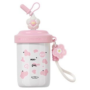 hellokitty搅拌杯学生上学专用保温杯高颜值2025新款水杯便携杯子