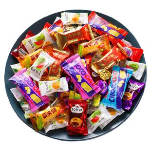 5斤装喜糖批发结婚专用满月中高端混合糖果巧克力软糖酥糖春节散