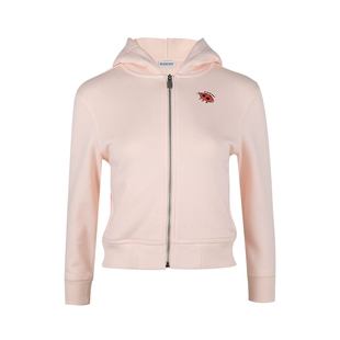 Burberry博柏利卫衣女童纯色瓢虫印花长袖连帽衫儿童款春秋推广