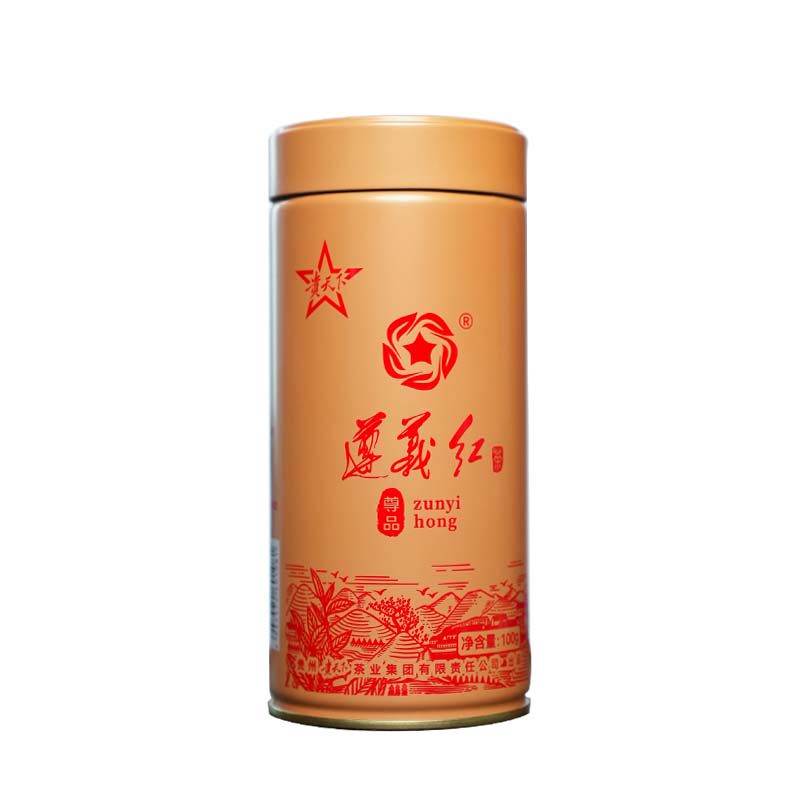 贵天下尊品遵义红茶叶罐装100克