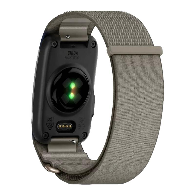 适用佳明Garmin CIRQA Smart Band无屏手环表带回环尼龙编织腕带