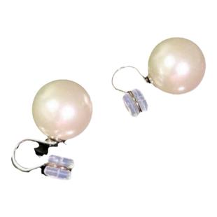 古巴比伦女神古币耳坠 大溪地 海水贝珠古币耳环 小灯泡耳夹