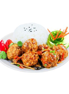 凤祥马蹄鸡肉狮子头 1kg/25个 手工肉丸子冷冻食品红烧狮子头