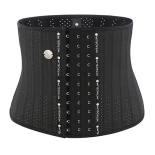 蜜桃小腰精 短款专业运动健身25骨束腰带女塑腰封产后瘦腰收腹带