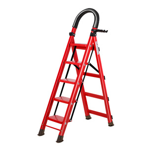 德国KOSIBI碳钢梯子家用梯子家用折叠梯加厚人字梯子家用加厚加粗