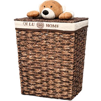 草编洗衣篮奇鲁手工编织