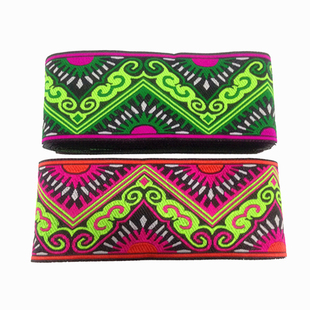 掌柜推荐 苗族土家族西兰卡普 民族服装花边织带DIY手工装饰配饰