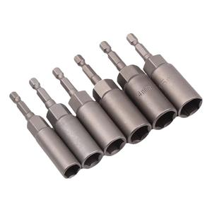 绿林电动扳手套筒头加深内六角加长风批套筒手电钻强磁自攻丝批头