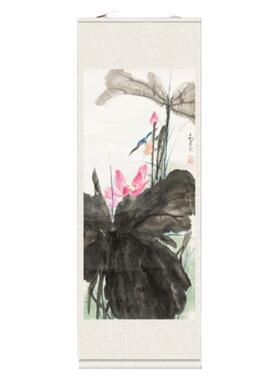 纯手绘真迹国画水墨书画装饰挂画