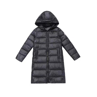 女童羽绒服轻薄款冬季2025新款中长款中大童高级童装时尚洋气外套