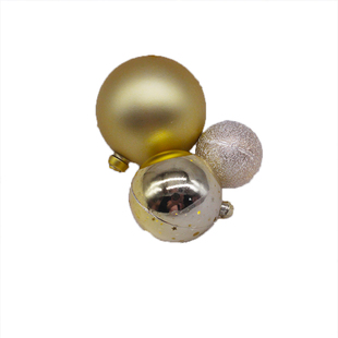 金球银球许愿球幻彩球蛋糕装饰摆件镜面球插件ins风少女光面装扮