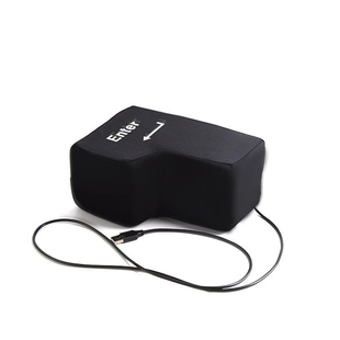 USB Big Enter超大号电脑办公巨型回车键程序员减压发泄神器回车键抖音大号客服解压发送键发泄器