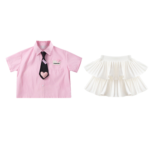 六一儿童合唱演出服夏季幼儿园毕业照班服小学生朗诵比赛表演服装