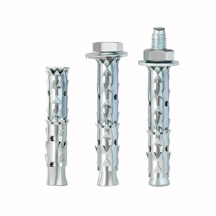 沪心穿山刺膨胀螺丝空心砖泡沫砖轻质专用膨胀螺栓鱼鳞拉爆膨胀管