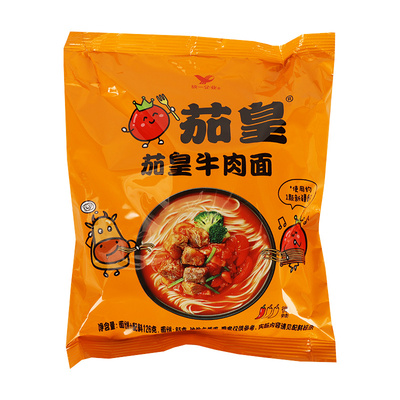 统一番茄牛肉面泡面方便面整箱装