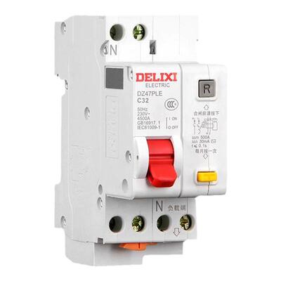 德力西漏电保护断路器DZ47PLE