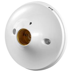 楼道过道声光控灯座声控螺口灯头220v家用灯口光控延时感应器开关