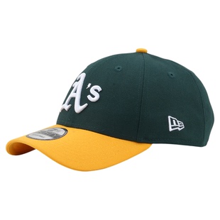 韩国代购NEWERA纽亦华帽子MLB球队标940硬顶棒球帽AS奥克兰运动家