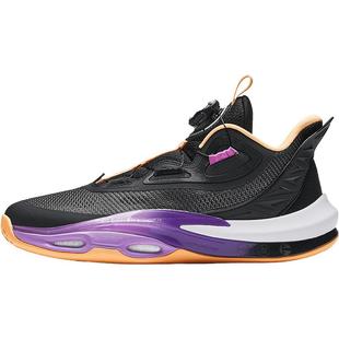 安踏儿童青狂专业篮球鞋2025春季新款男大童旋钮扣运动鞋实战战靴