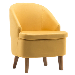 菲创新品心理咨询室沙游懒人小沙发现代简约休闲迷你沙发实木茶几