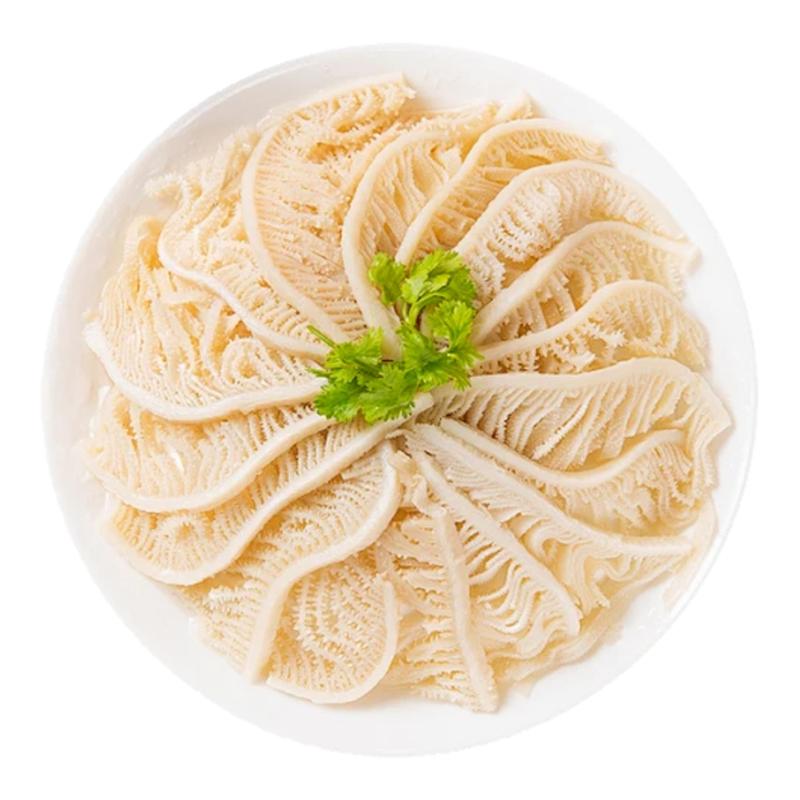 蒸汽冷鲜千层肚白毛肚火锅食材