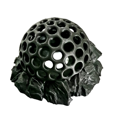 孔雀鱼躲避屋鱼缸装饰3D打印摆件