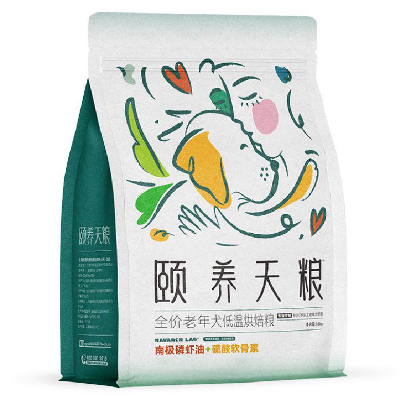 耐威克颐养天粮低温烘焙狗粮耐威克泰迪比熊7岁以上通用老年犬粮