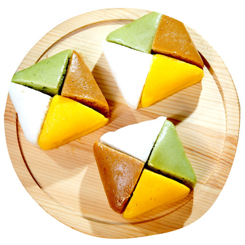 四季发财糕儿童早餐点心酒店饭店发糕米糕宴席半成品特色小吃甜品