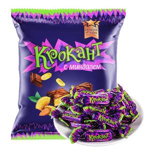 kdv俄罗斯原装紫皮糖正品巧克力糖果网红结婚庆喜糖年货小零食品