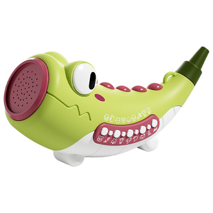 动物集结号模拟30种音效叫声儿童可吹号角变音大喇叭宝宝吹奏玩具