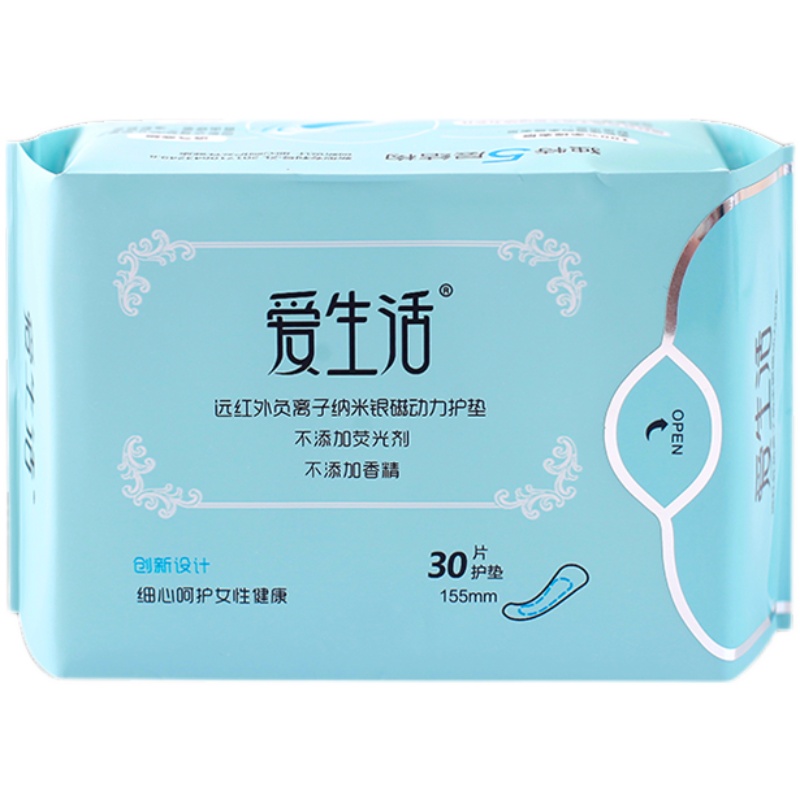 绿叶爱生活超薄棉柔干爽日用护垫