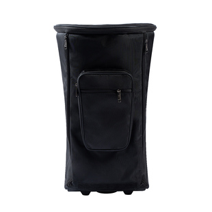 非洲鼓拉杆包带轮子防水防震双肩背包鼓包12寸13寸14寸托拉鼓包