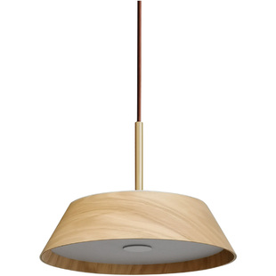 北欧极简木质岛台吊灯单头餐厅灯简约创意饭厅吧台原木风日式灯具