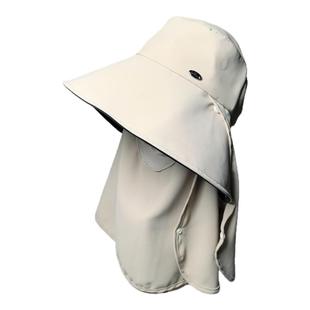 养蜂人防晒帽子女夏遮阳帽防紫外线太阳帽骑车防紫外线面罩太阳帽