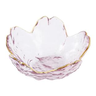 日式樱花精油碟玻璃碗美容院灌肤托盘工具套装spa水疗膏霜调配