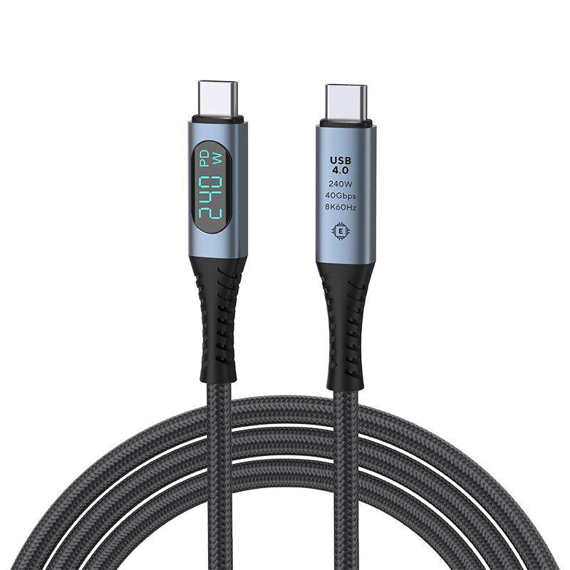 USB4全功能双Type-c高清视频线