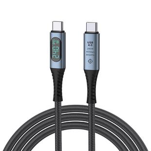 USB4数据线全功能type-c双头雷电4/3PD240W快充40Gbp传输8k高清视频线双USB-C笔记本显卡投屏便携屏幕显示器