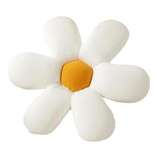 北欧沙发抱枕高档家用卧室靠背坐垫靠包简约现代花瓣车用靠垫含芯