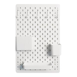 亚克力洞洞板置物架免打孔收纳架展示架免钉墙上厨房挂板玄关定制