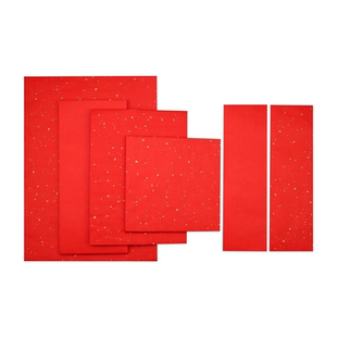 A3A4双面大红宣纸剪纸刻纸专用纸学生儿童手工中国风窗花双面