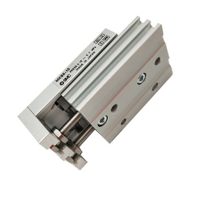 YWSMC直线导轨滑动气缸十字滚珠