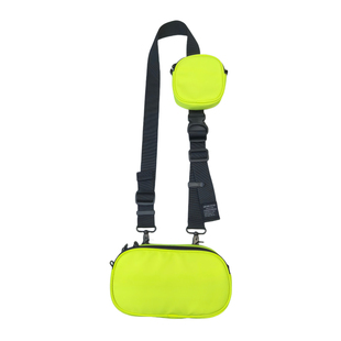 medkai斜挎包男可拆卸模块化单肩包便携手机背包尼龙布子母小方包