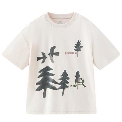 清仓【吸湿速干】MQD童装男童短袖T恤2025夏装儿童卡通上衣短袖