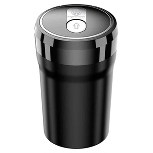 高端网红车上自动开盖大气上档次烟灰缸汽车内吸烟防飞灰专用神器