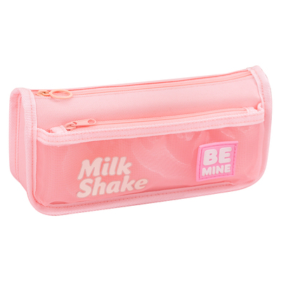 学生笔袋帆布文具盒双层大容量