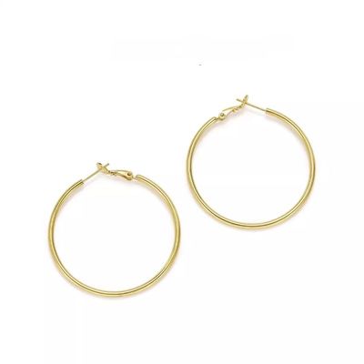 925纯银大圆圈耳环|121人收藏