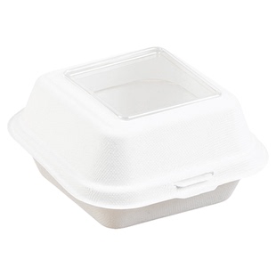 三明治一次性便当蛋糕盒提拉米苏迷你包装盒汉堡打包盒小吃纸浆盒